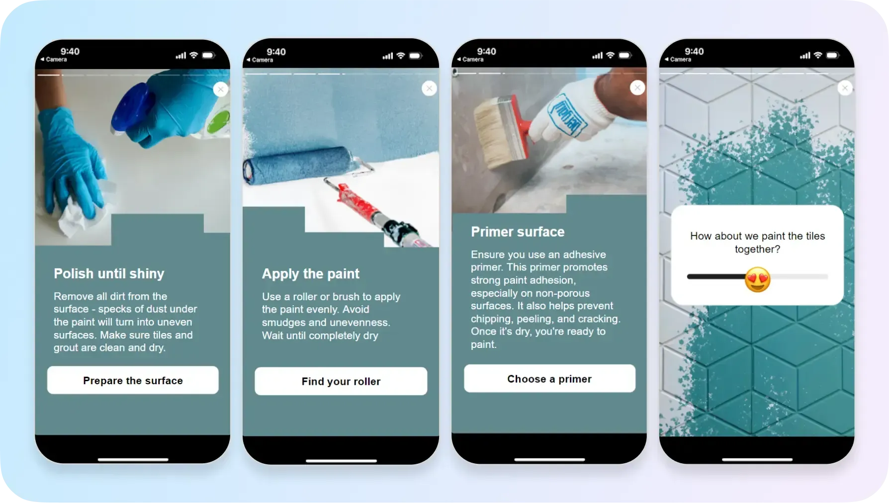 leroy merlin expertise in a mobile app